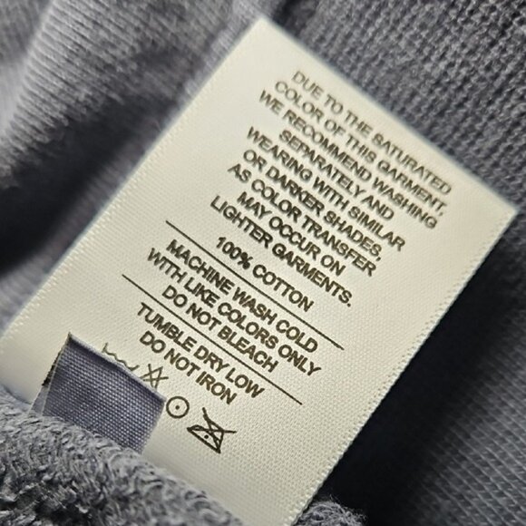 American Giant Vintage Washed Crewneck Sweatshirt Logo Patch 2XL New USA - Picture 8 of 9